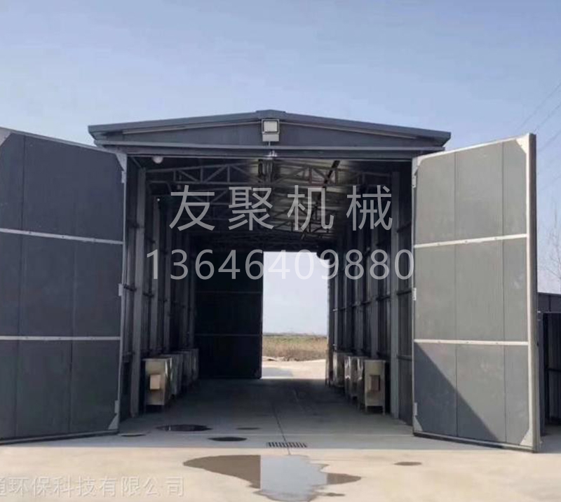 全自動(dòng)車輛洗消通道